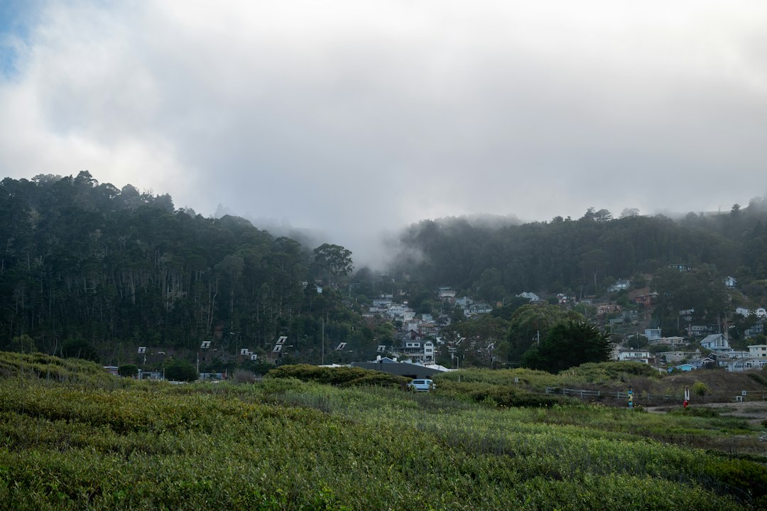 California hillside residential neighborhood relevant to natural hazard disclosure zones