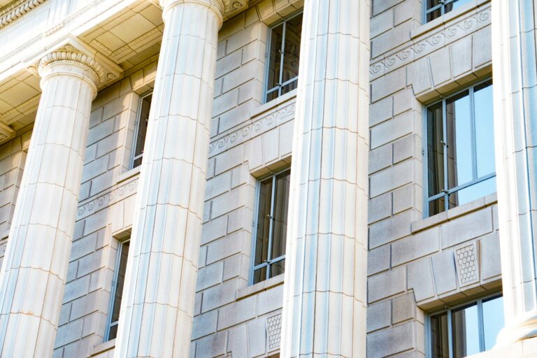 Civic courthouse building exterior representing Orange County probate court proceedings